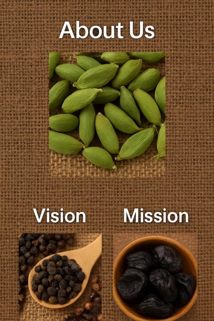 about HAN Spices, Mision of Hanspices and Vision of HAN Spices